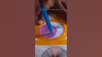 Satisfying Spirograph Ruler Scale #shortvideo #satisfying #spirograph #shorts #short