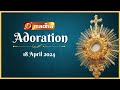  live 18 april 2024 adoration 1100 am  madha tv