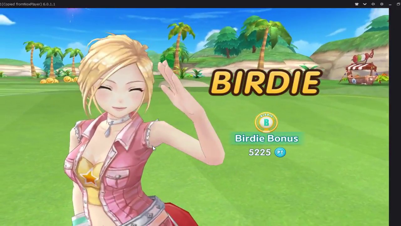 LINE PANGYA tournament gameplay