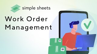 Work Order Management Excel Template Step-by-Step Video Tutorial by Simple Sheets screenshot 5