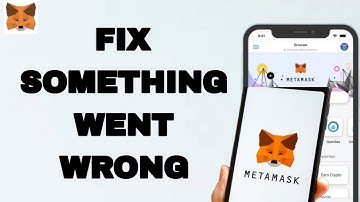 How To Fix And Solve Something Went Wrong On Metamask App | Final Solution