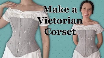 How to Sew a Victorian Corset | Simplicity 2890 Sewing Tutorial