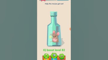 IQ boost level 82 Help the mouse get out