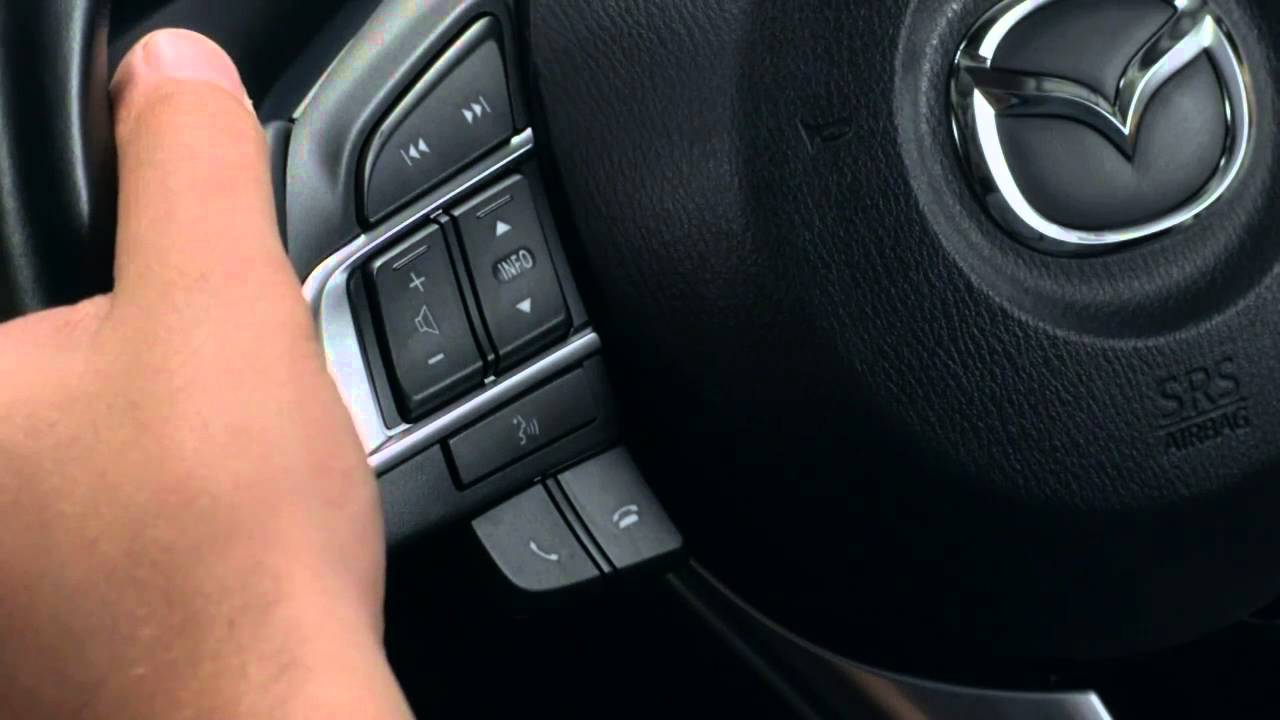 Bluetooth Hands Free Phone Mazda Connect instructional - YouTube