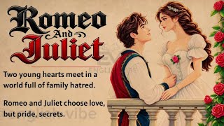Romeo And Juliet Story | Shakespeare’s Most Beautiful Love Tragedy | Learn English Through Story 🔥