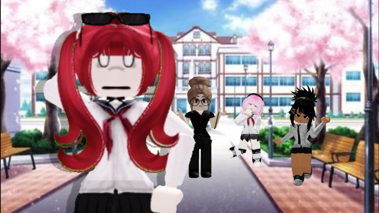 Normal Girl At Anime School Roblox Mini Story YouTube 