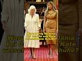 Warum trug Melaniabei Camilla und Kateverschiedene Schuhe? #princesskate #queencamilla #queen
