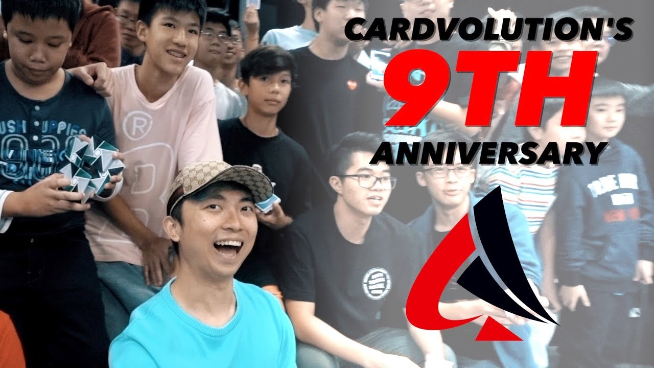 Cardvolution's 9th Anniversary Event ft. Edo Huang, Harapan Ong ...