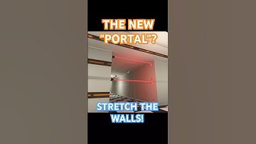 UNIQUE game mechanic! Like Portal but with STRETCHING?! #gaming #games #puzzle