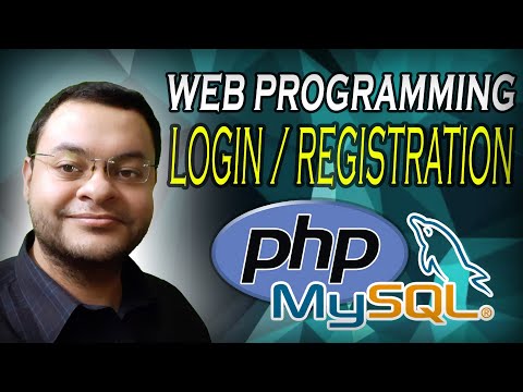 Web Programming: How to Create a Login/Registration System using PHP/MySQL شرح بالعربي