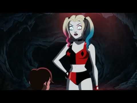 Harley Quinn Farting In Front Of A Kid In The Cave