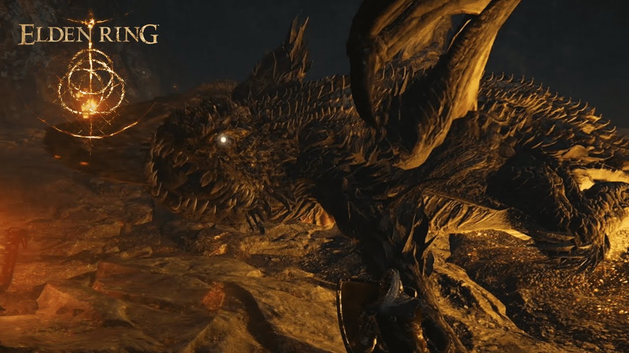 Elden Ring - Dragon de Magma Boss Fight (Español) - YouTube