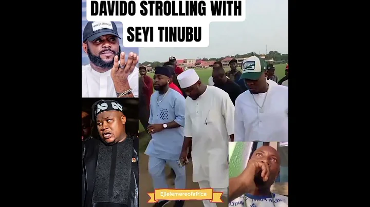 Davido strolling with Seyi TINUBU and Cubana chief priest