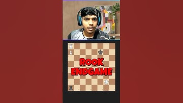 Must Know Rook Endgame #chess #chesscom #chessendgame #chesstactics #shorts