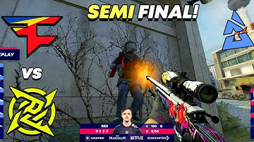SEMI FINAL! FaZe vs NIP - BLAST Premier - HIGHLIGHTS / CSGO 2022