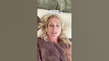 Upgrade Your Sleep Game with This Amazing Pillow #memoryfoam #pillow