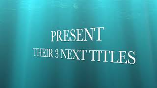 "Crossfade" "A 3 Bands Project" Video Announcement from their 3 Next titles...