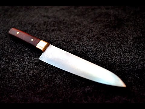 Fabricación de cuchillos: hacer un cuchillo de cocina simple