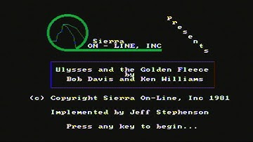 Ulysses and the Golden Fleece / Will it run on an IBM PCjr? (Yes, No, Maybe?)
