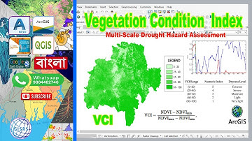 Vegetation Condition Index VCI||How to Calculate Vegetation Condition Index using ArcGIS