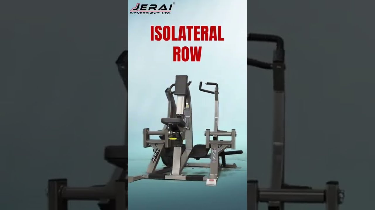 Isolateral Row From Jerai Fitness - YouTube