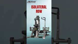 Isolateral Row From Jerai Fitness - YouTube