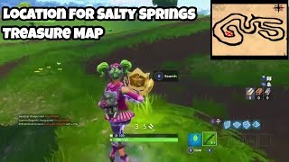 Follow the Treasure Map Found In Salty Springs