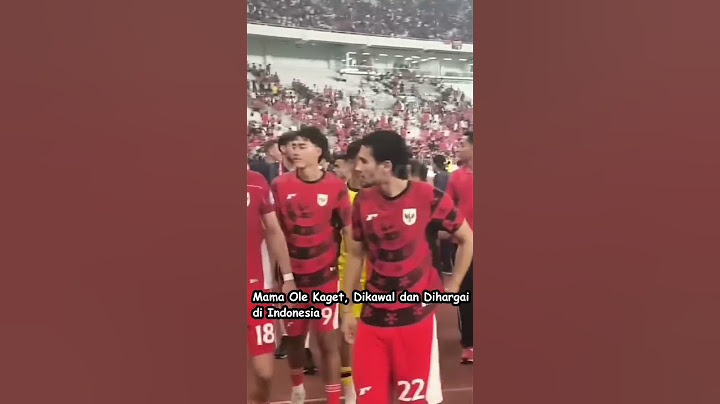 Ibunya Ole Romeny Kaget, Sampai Dikawal dan Dihargai di Indonesia #shortsviral #football#timnas