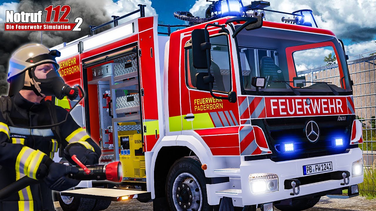 NOTRUF 112 #12: Brand am RECYCLINGHOF: Was brennt hier? | Feuerwehr Simulation 2