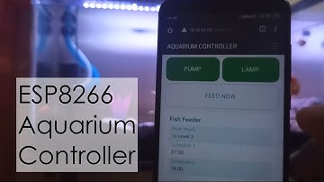01. Demo ESP8266 Aquarium Controller - Fish Feeder