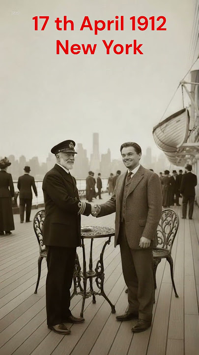 If Titanic hasn't sunk #titanic #historia #leonardodicaprioyoung #oldpicture #1912