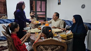 A night full of love and intimacy; a family gathering of the nomadic engineer