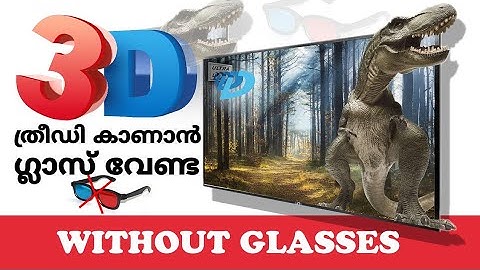 3D without glasses vid Close one eye and look closer to the screen for better visuals