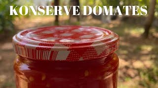 Konserve domates yapımı - How to make canned tomatoes