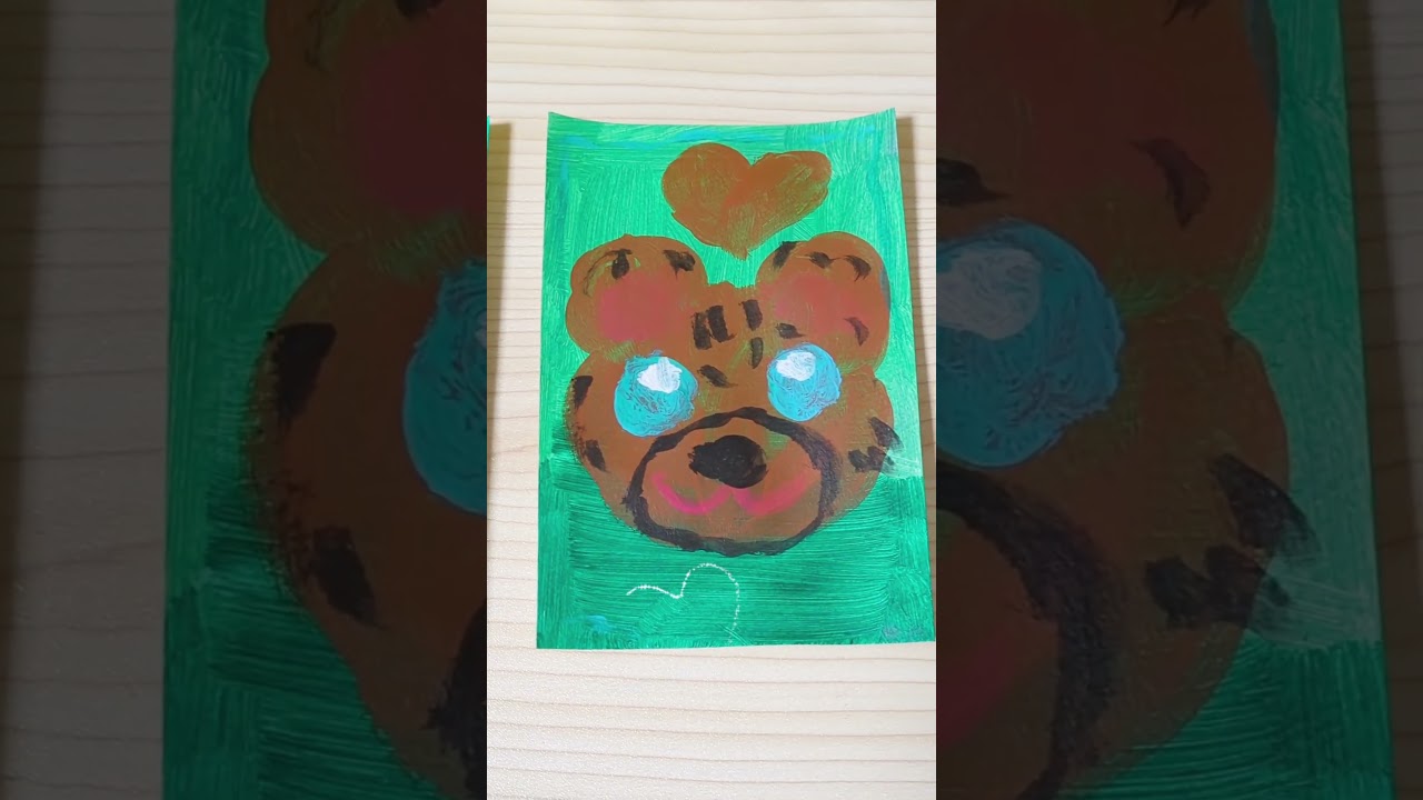 アクリル画💕 - YouTube
