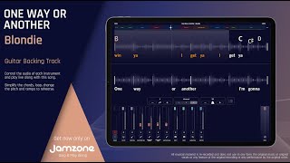 Video thumbnail of "Guitar Backing Track | One Way or Another - Blondie"