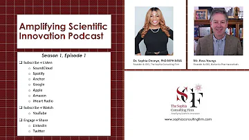 Amplifying Scientific Innovation Podcast with Mr. Ross Youngs. Hosted by @Dr. Sophia Ononye-Onyia.