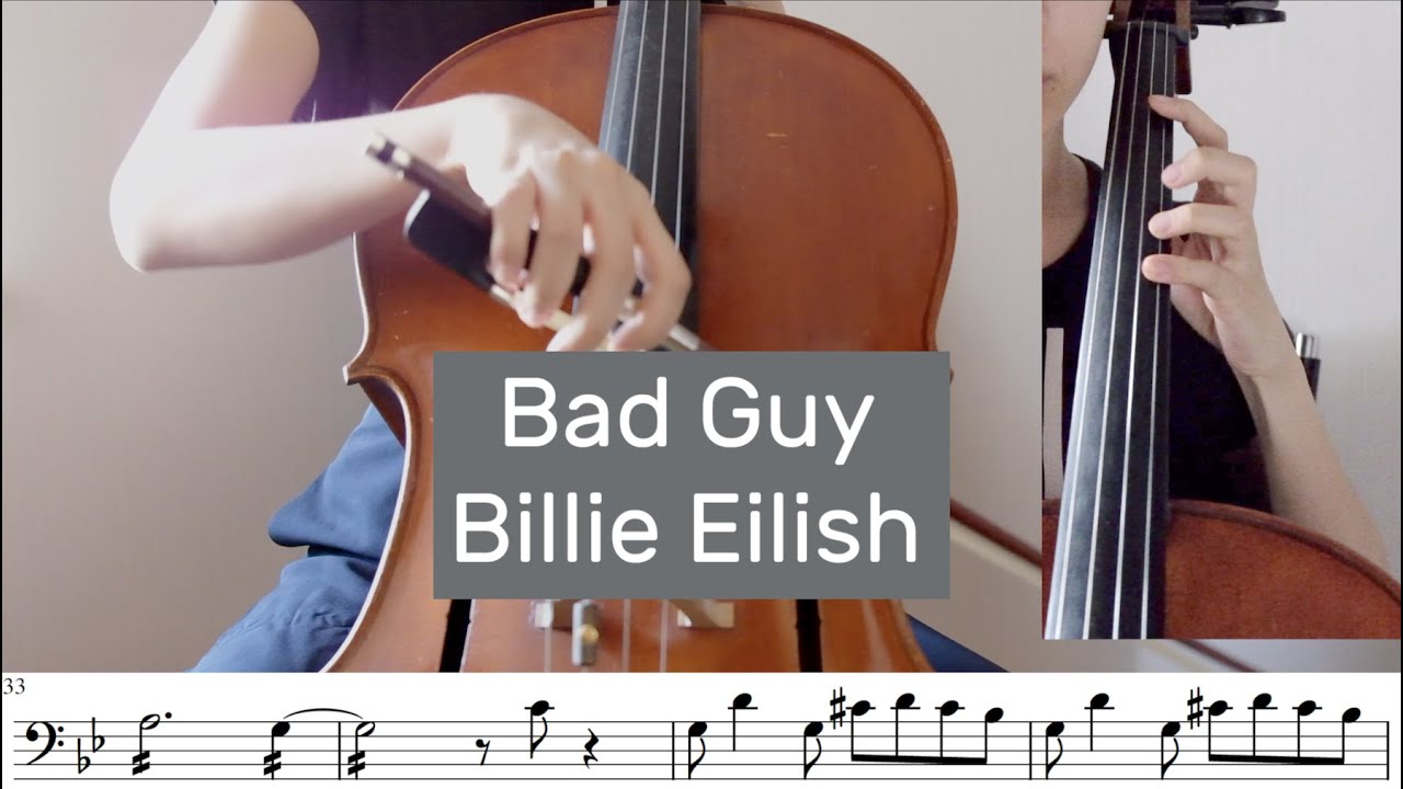 Billie Eilish - Bad Guy Tutorial by Cello Studio Billie Eilish - Bad Guy Tutorial by Cello Studio