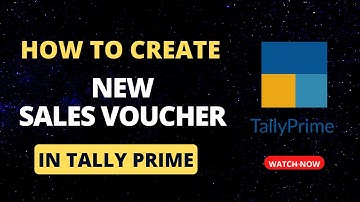 How To Create A New Voucher In Tally Prime | Tax Invoice Voucher In Tally Prime | Accounts First