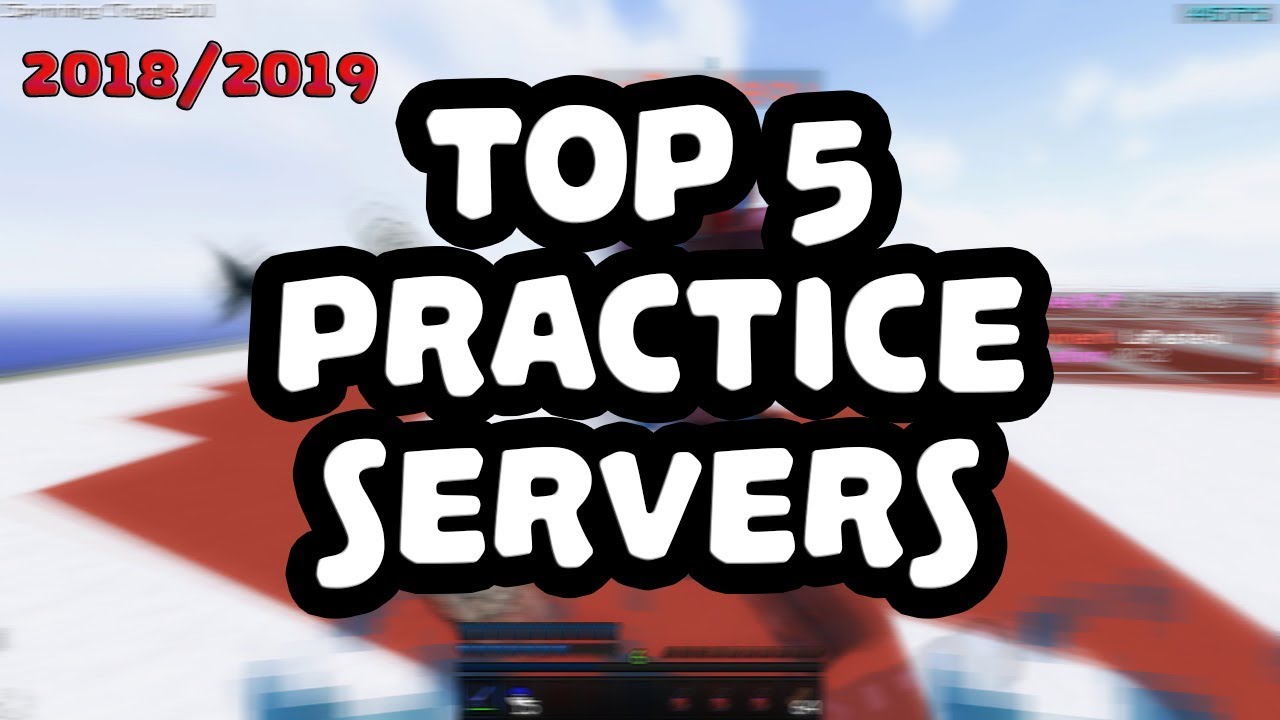 Top 5 Minecraft Practice Servers 2018 2019 Youtube