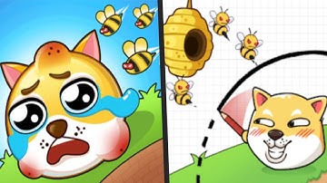 SAVE THE DOGE vs DOGE RESCUE DRAW TO SAVE - All Levels Satisfying DOG Double Mobile Gameplay