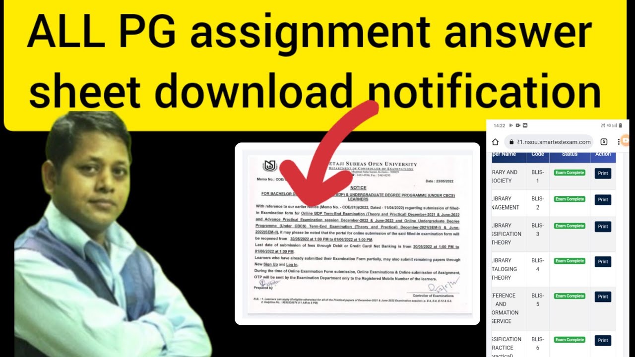 pg assignment answer nsou