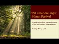 All creation sings isms 50th anniversary hymn festival  may 5 2024