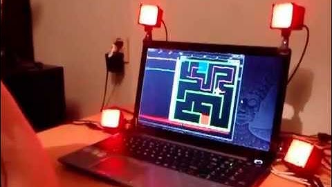 SSVEP Brain-Computer-Interface: Navigating through a maze
