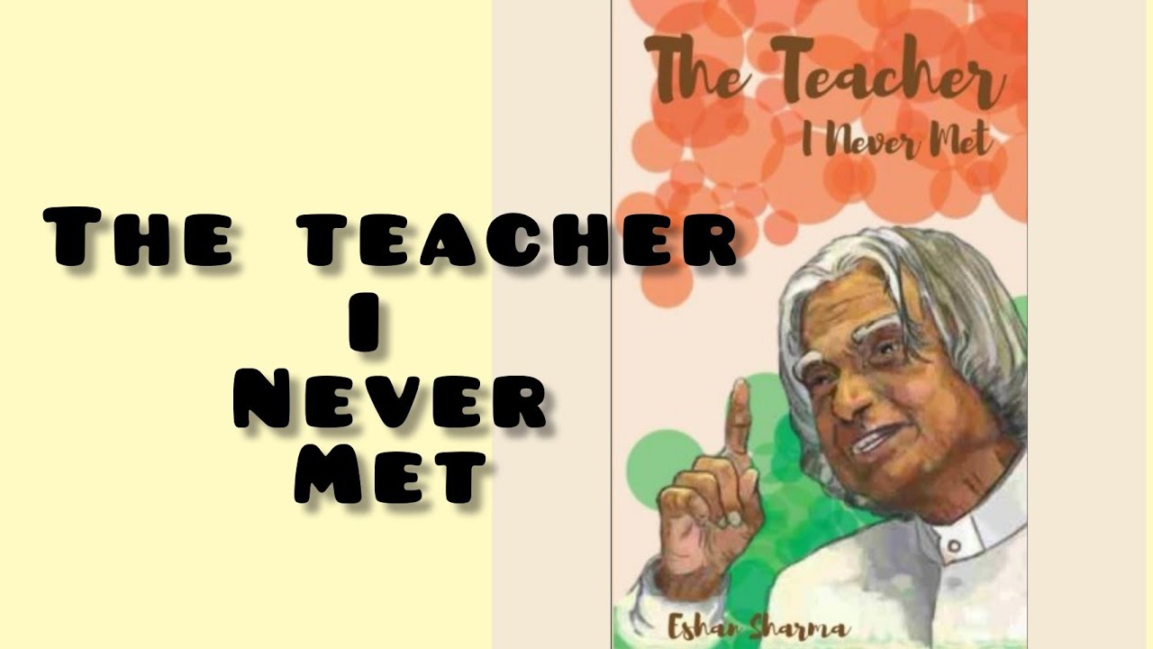 book review on the teacher i never met