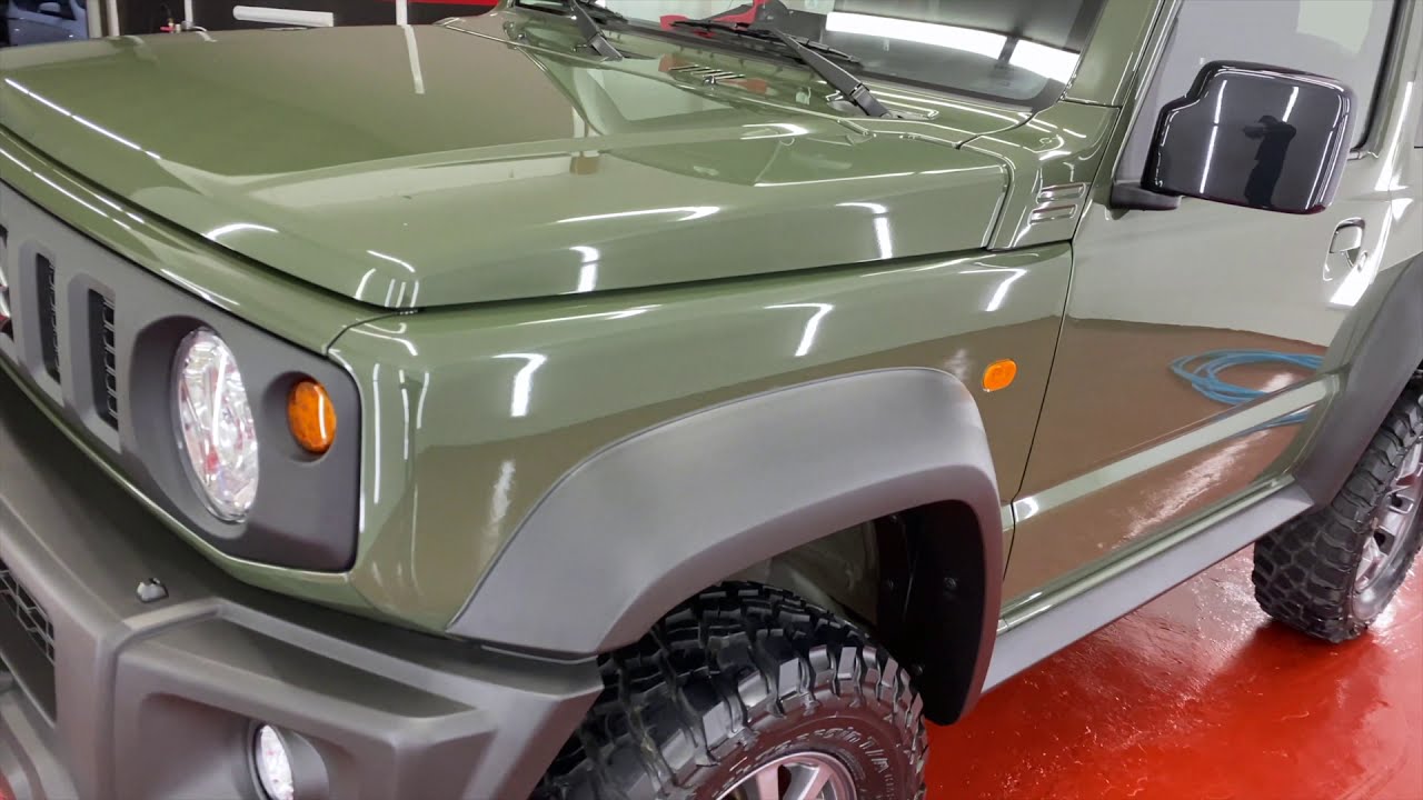 jb74 jimny tough dog 80mm heavy duty lift kit offroad vol1 YouTube