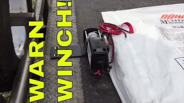 Warn Vantage 4000 Winch Rtv Xg850 Atv Winch Winch Cool Car