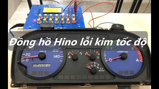 Nguyên nhân đồng hồ công tơ mét Hino không lên kim tốc độ