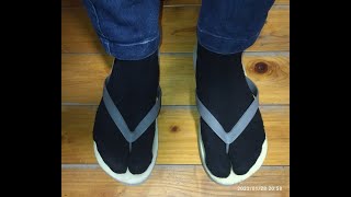 足袋ソックスに”改造”しました。