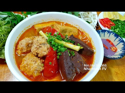 Video Nấu BÚN RIÊU TÔM KHÔ Không Có Cua Đồng Vẫn Ngon Ngọt... - youtube